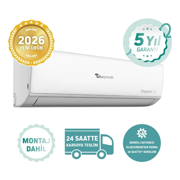 Baymak Elegant Aır 18 A++ 18000 Btu Inverter Duvar Tipi Klima - Görsel 10