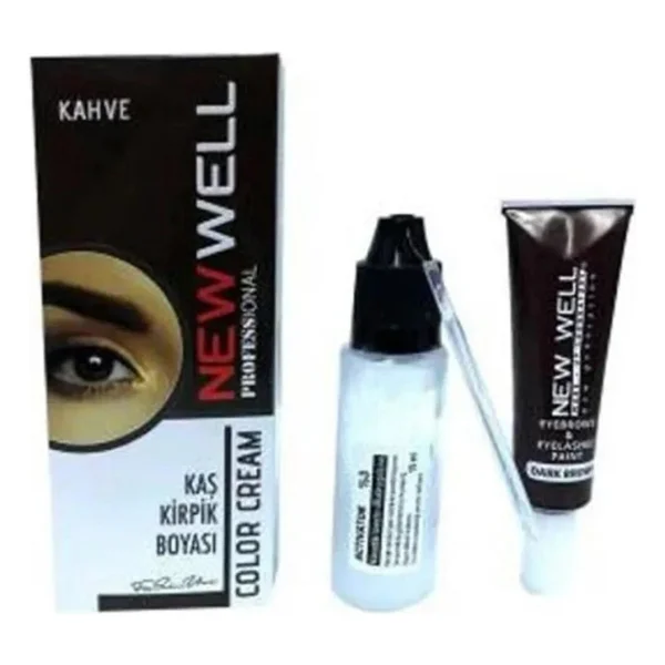 New Well Make Over Kaş Ve Kirpik Boyası Kahve - Görsel 5