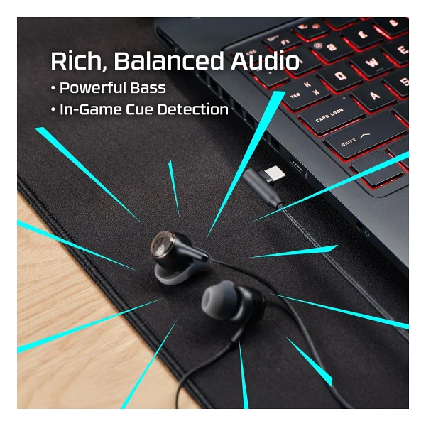 Hyperx Cloud Earbuds Iıı S 7.1 Type-C Kablolu Kulak İçi Oyuncu Kulaklığı - Görsel 3
