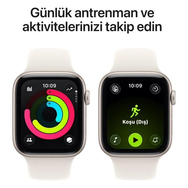 Apple Watch Se 3 GPS + Cellular 40mm Alüminyum Kasa Ve Spor Kordon Akıllı Saat - Görsel 5