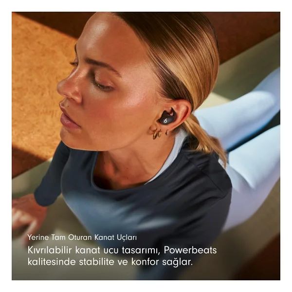 Beats Powerbeats Fit ANC TWS Siyah Kulak İçi Bluetooth Kulaklık - Görsel 3