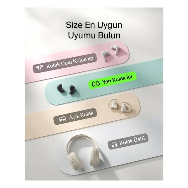 Belkin Soundform Anywhere TWS Kulak İçi Bluetooth Kulaklık - Görsel 3