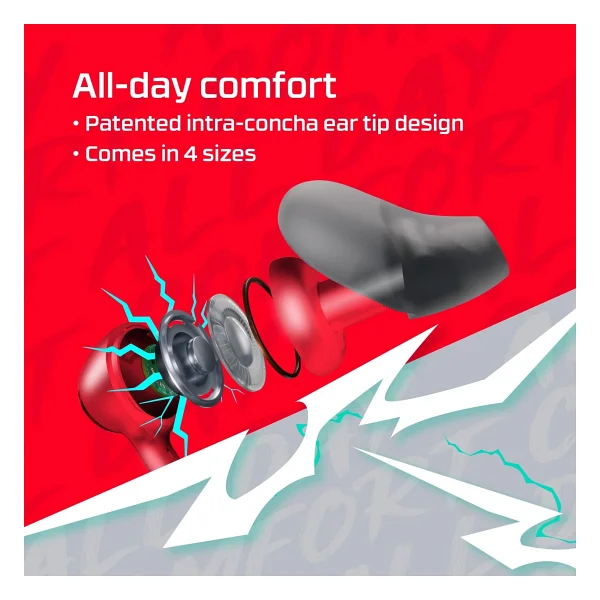 Hyperx Cloud Earbuds Iıı S Bn7s2aa Kırmızı 7.1 Type-C Kablolu Kulak İçi Oyuncu Kulaklığı - Görsel 2