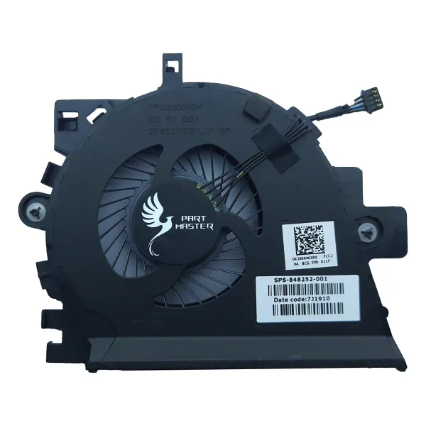 Part Master Hp Zbook 15 G4 1rr18ea Notebook İle Uyumlu GPU Fan Ekran Kartı Fanı - Görsel 2
