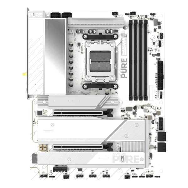 Sapphire Pure X870a Wıfı7 52122-02-40g AMD Am5 DDR5 Atx Anakart - Görsel 4