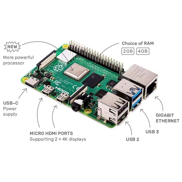 Raspberry Pi 4 Model B 8gb - Yeni Versiyon - Görsel 2