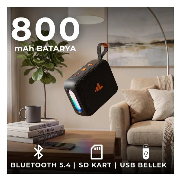 Linktech Lps-Q220 Bluetooth Hoparlör - Görsel 4