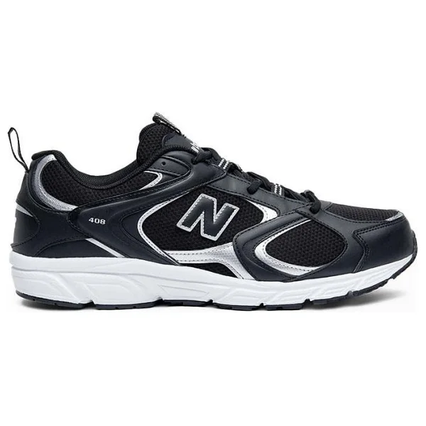 New Balance 408 Ml408bs Siyah-Beyaz Spor Ayakkabı - Görsel 7