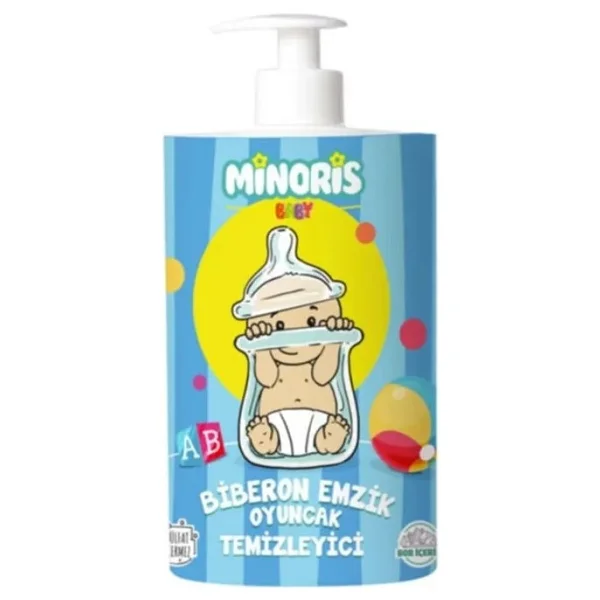 Minoris Organik Antialerjik Biberon Emzik Temizleyici 500 ml - Görsel 2