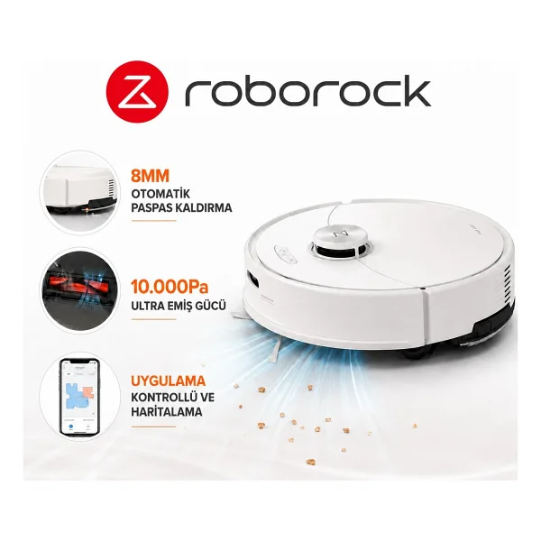 Roborock S8 Pro Akıllı Robot Süpürge - Görsel 9