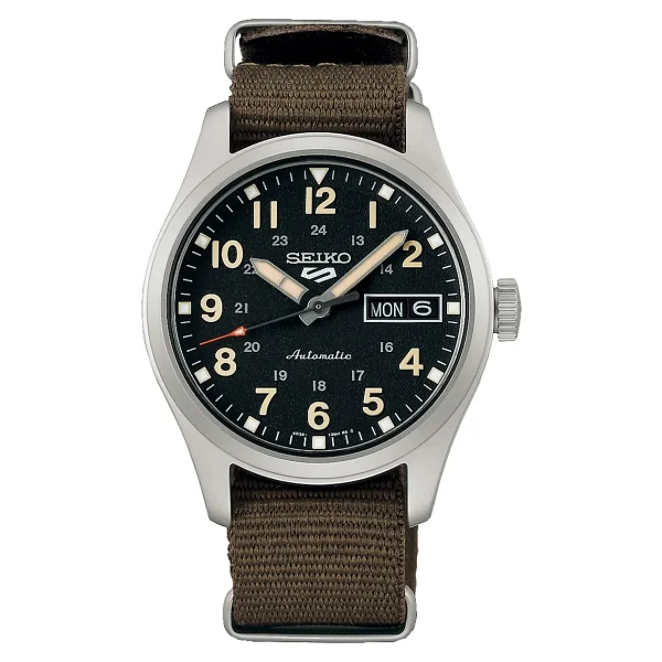 Seiko 5 Sports Field SRPJ Kumaş Kordon Erkek Kol Saati - Görsel 3