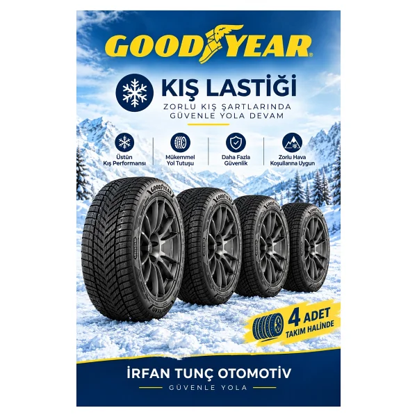 Goodyear Wintercommand 205/55 R19 97v XL Kış Lastiği - 2025 - Görsel 4