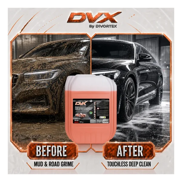 Divortex Car Wash V6 5 Kg Fırçasız Oto Şampuan - Görsel 4