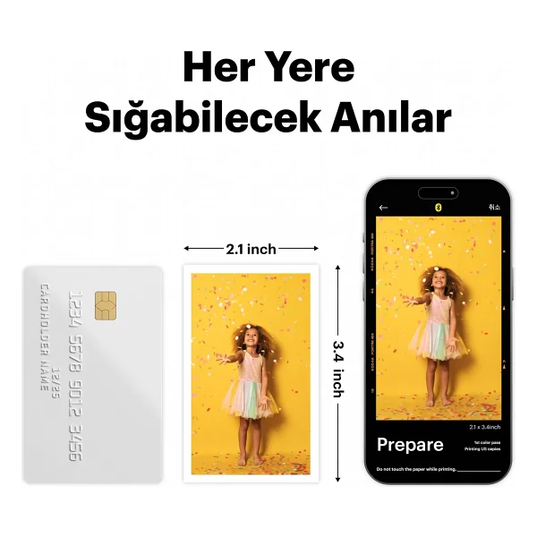 Kodak Mini Shot 2 Era Sarı Instant Dijital Fotoğraf Makinesi - Görsel 10