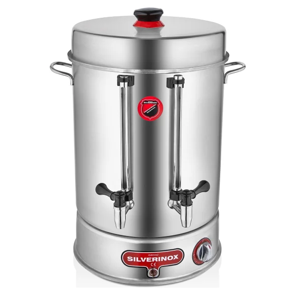 Işıkgaz Silverinox 2012 Çevirmeli Metal Musluklu 12 Lt Çay Kazanı - Görsel 2