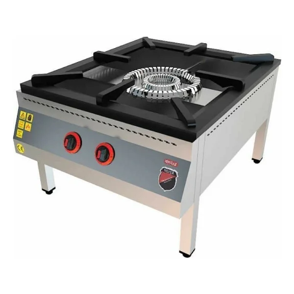Işıkgaz Silverinox Yer-02 Çift Yanışlı Yer Ocağı - Görsel 2
