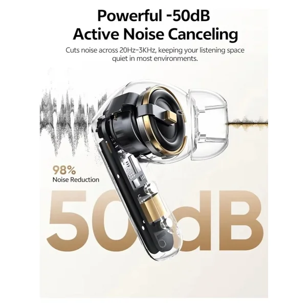 Qcy Arcbuds ANC TWS Beyaz Kulak İçi Bluetooth Kulaklık - Görsel 3