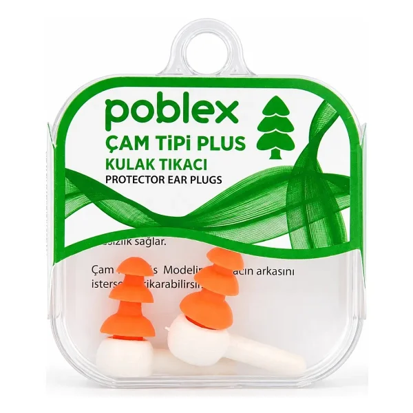 Poblex Çam Tipi Plus Küçük Boy (S) Kulak Tıkacı - Görsel 7