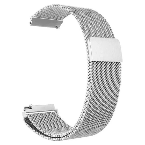 Huawei Watch Gt2 Sport Metal 46 Mm Gümüş 22m Pim Genişliği Yüksek Kalite Kordon Kayış - Görsel 2