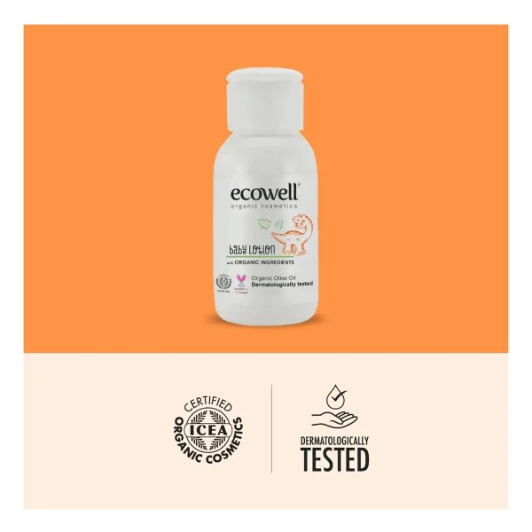 Ecowell Organik Bebek Losyonu 50 Ml - Görsel 5