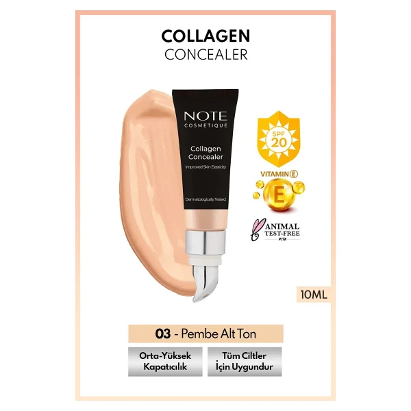 Note Collagen Spf 20 03 10 Ml Likit Kapatıcı - Görsel 3