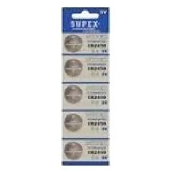 Supex Cr2450-C5 3v Lityum Düğme Pil 5'li - Görsel 2