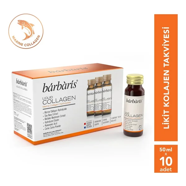 Barbaris Liquid Collagen 50 Ml 10 Adet - Görsel 3