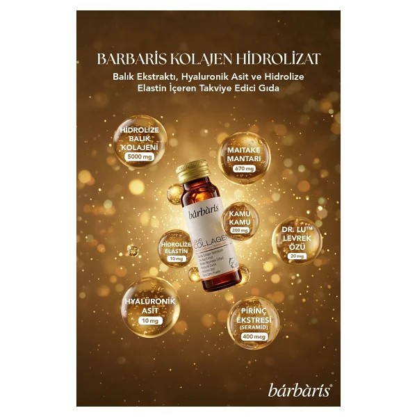 Barbaris Liquid Collagen 50 Ml 10 Adet - Görsel 6
