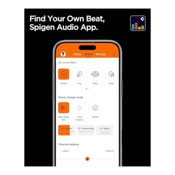 Spigen Audio P20 ANC TWS Kulak İçi Bluetooth Kulaklık - Görsel 3
