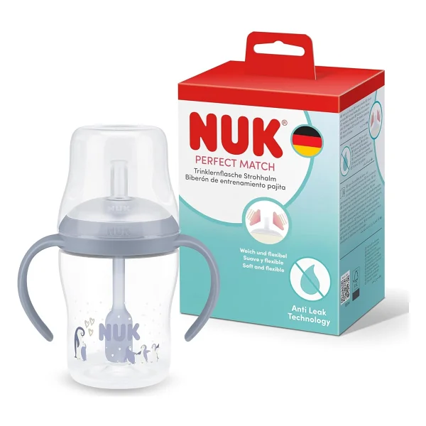 NUK PM Pipetli Alıştırma Bardağı, 150 ml, Mavi - Görsel 4