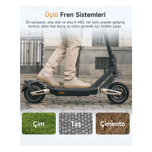 Navee St3 Pro 1350 W Elektrikli Scooter - Görsel 8