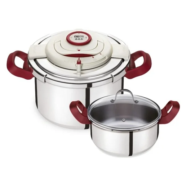 Tefal Clipso Plus Precision 6 Lt + 4.5 Lt Düdüklü Tencere Seti - Görsel 8