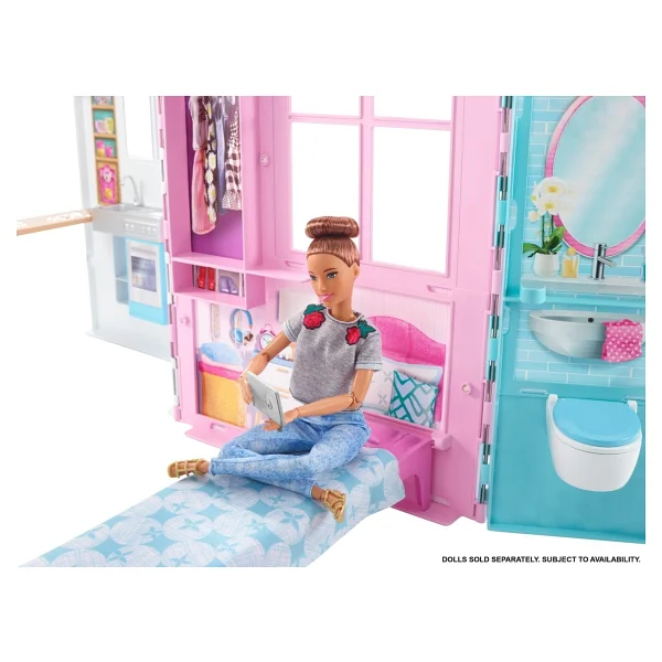 Barbie'nin Taşınabilir Yeni Portatif Evi Fxg54 - Görsel 4