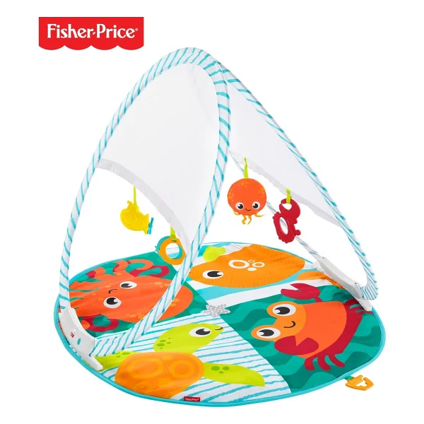 Fisher Price Renkli Dostlar Taşınabilir Jimnastik Merkezi - Görsel 5