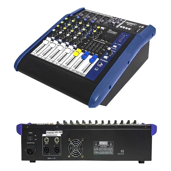 Midex Mp-700 2x350 W 4 Kanal Power Mikser - Görsel 2