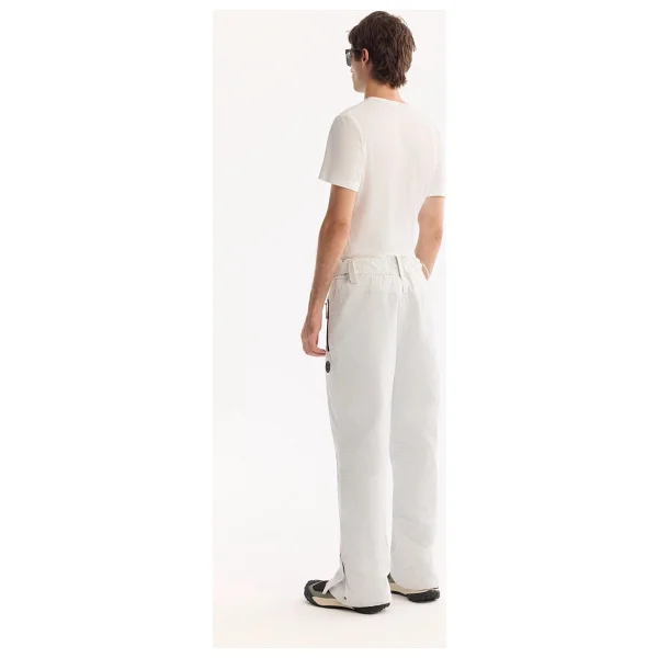 Avva Erkek Beyaz Beli Çıtçıtlı Su Itici Rüzgar Geçirmez Comfort Fit Kayak Pantolonu A52y3125 - Görsel 6