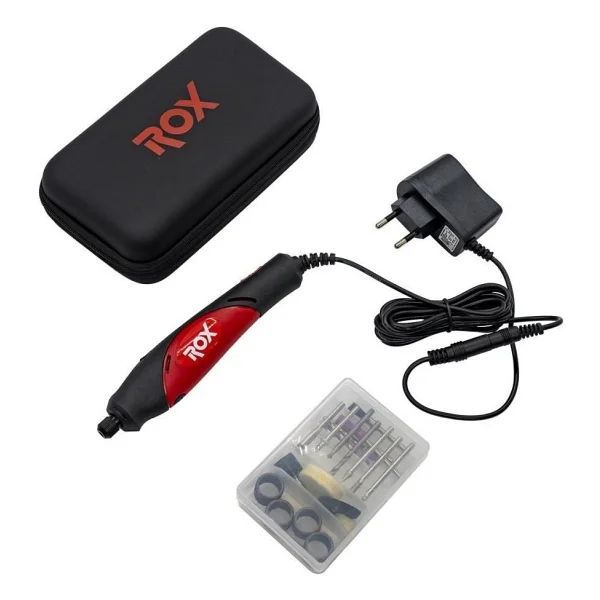 Rox 0093 25 Parça Aksesuarlı Mini Hobi Gravür Makinesi - Görsel 2
