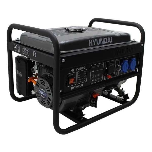 Hyundai Hhy4000 4.3 Kva İpli Benzinli Jeneratör - Görsel 6