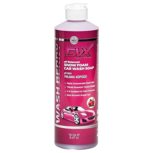 Divortex 16oz Dvx Wash Berry Ph Nötr 473 Ml Oto Şampuan - Görsel 4