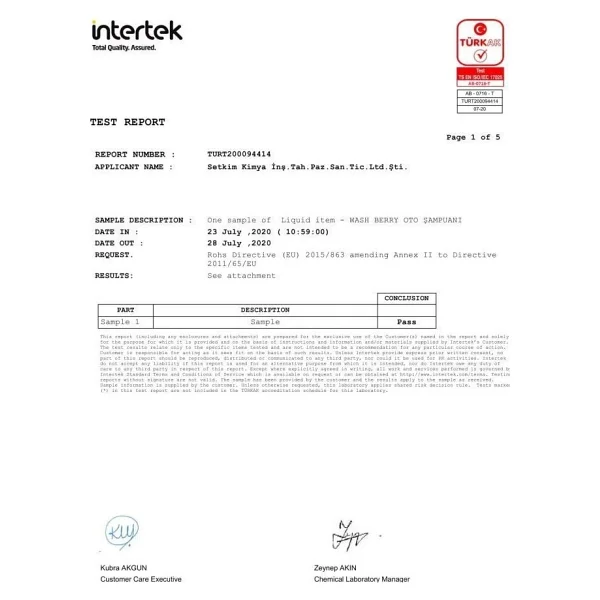 Divortex 16oz Dvx Wash Berry Ph Nötr 473 Ml Oto Şampuan - Görsel 2