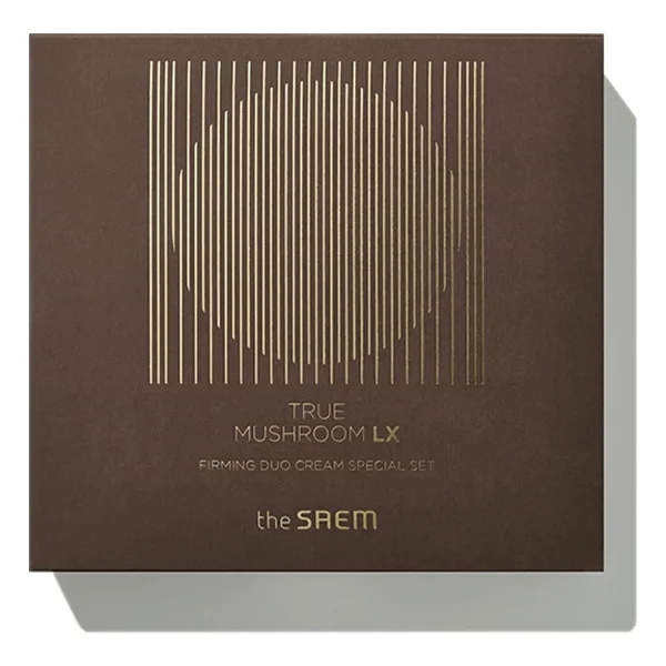 The Saem True Mushroom Lx Firming Duo Cream Special Set / Sıkılaştırıcı & Yoğun Nem Bakım Seti - Görsel 4