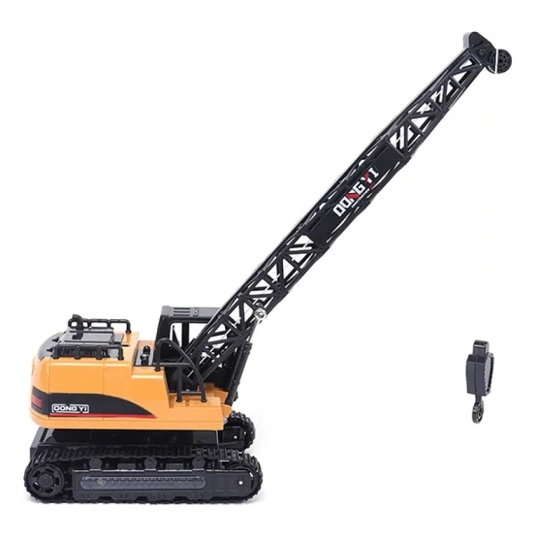 Can Oyuncak A8863-76 2.4 GHz Uzaktan Kumandalı Paletli Vinç 1:12 - Renkli - Görsel 3