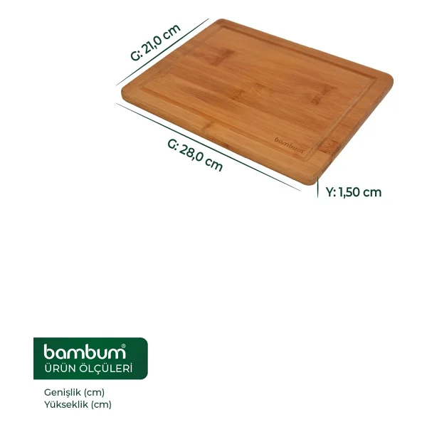 Bambum B2646 Ritto Küçük Kesme Tahtası - Görsel 4