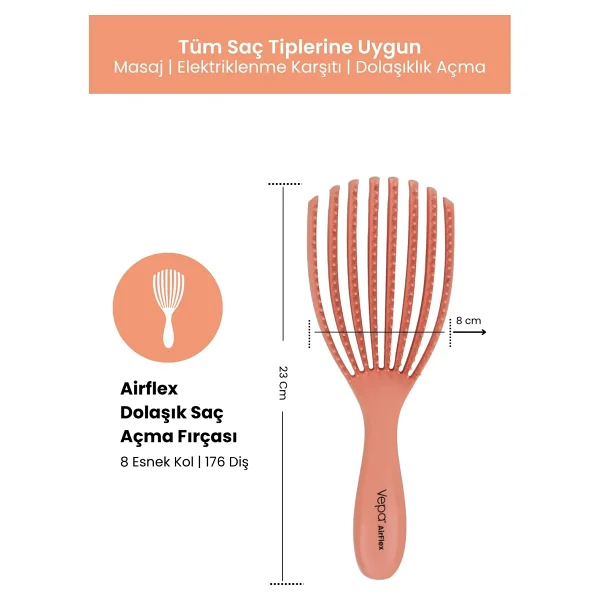 Vepa Airflex Saç Fırçası - Görsel 6