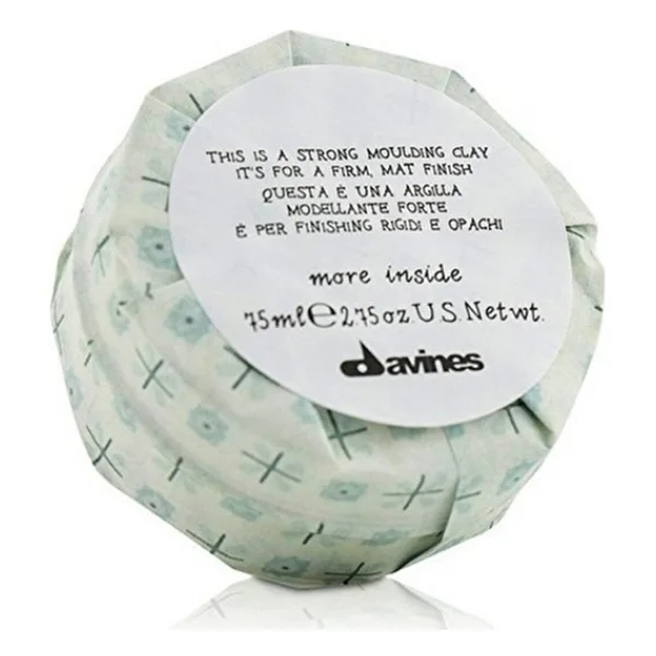 Davines More Inside This Is A Strong Moulding Clay Sert Ve Mat Kil Wax 75 Ml - Görsel 4