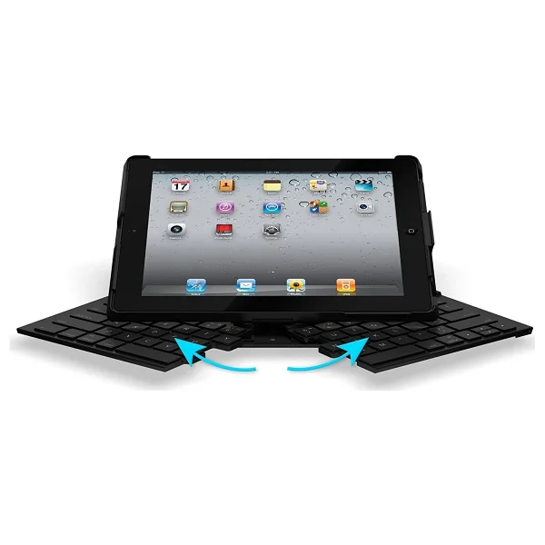 Logitech Fold-Up Katlanabilir Bluetooth 9.7" iPad Klavyesi (İngilizce Q) 920-003539 - Görsel 3