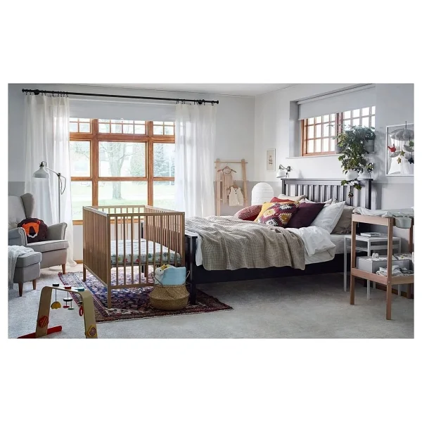 Ikea Sniglar 60x120 Cm Bebek Karyolası - Görsel 6