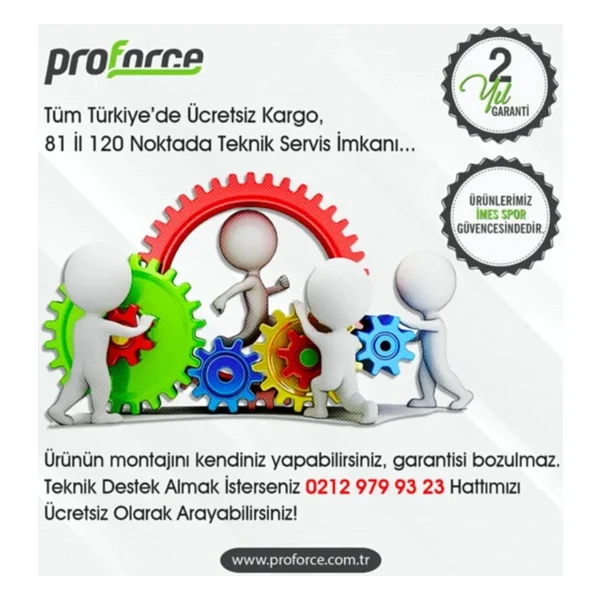 Proforce Emh01 4 Station Çalışma İstasyonu - Görsel 10