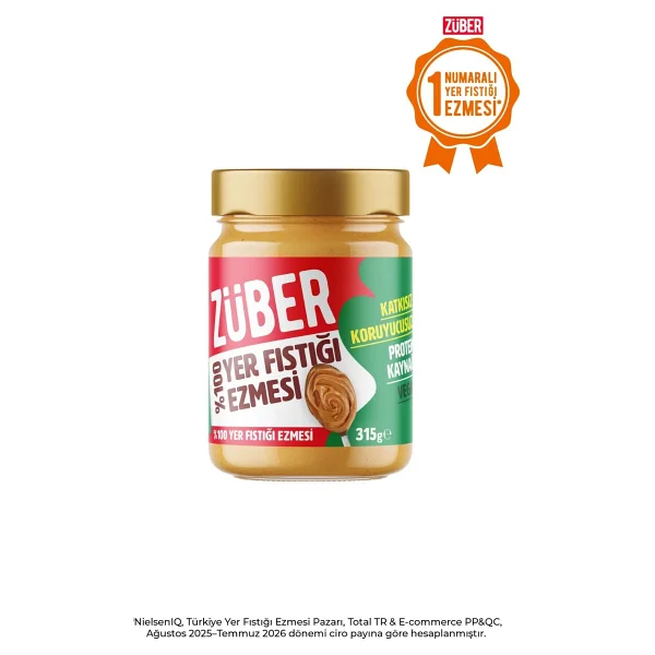 Züber %100 Fıstık Ezmesi 315 Gr - Görsel 2