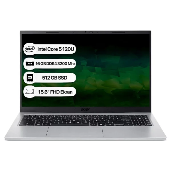 Acer Aspire Go Ag15-72p-540w Nx.Jrrey.001 Core 5 120u 16 GB 512 GB SSD Intel Graphics 15.6" Full HD Notebook - Görsel 2